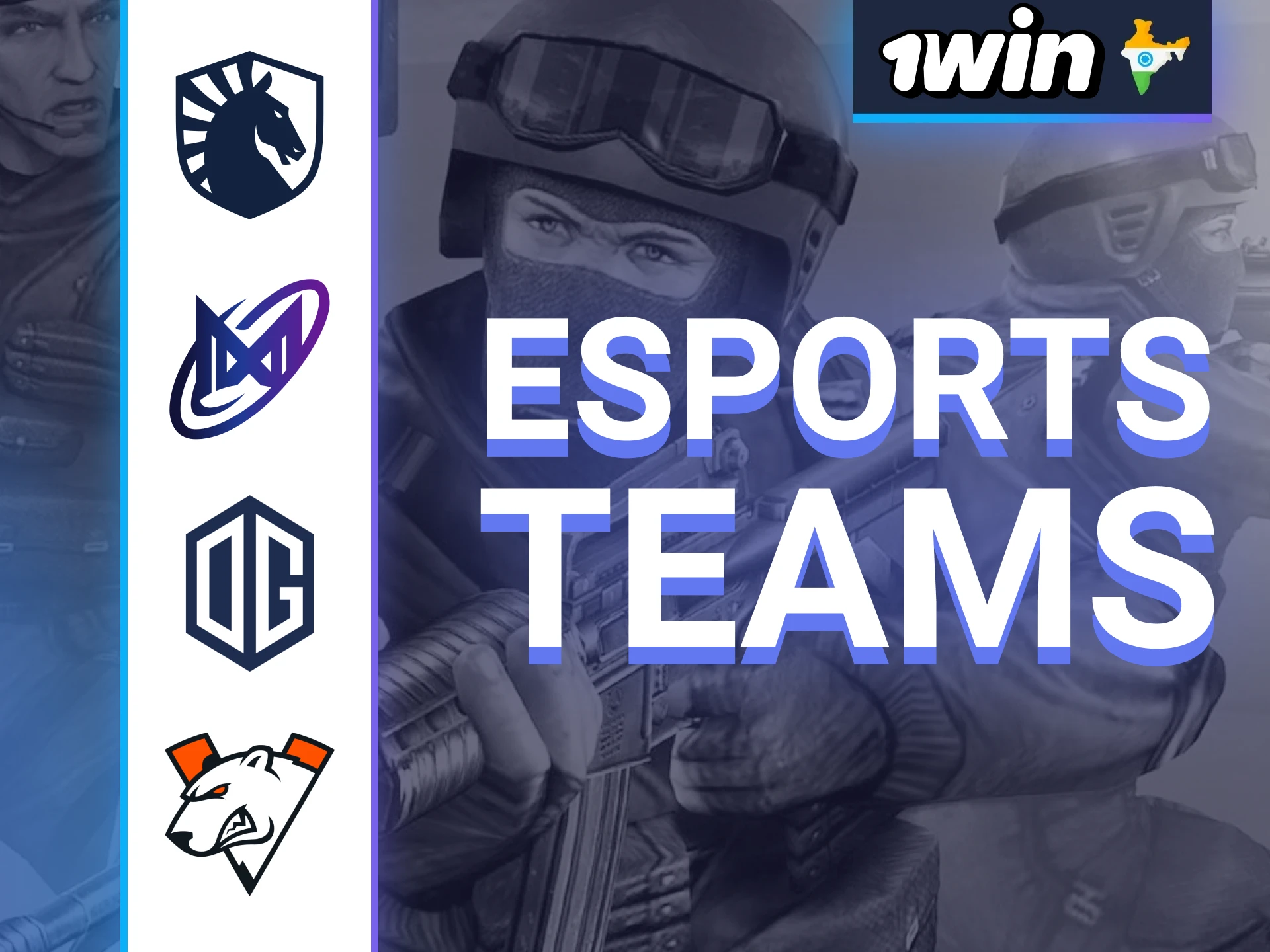 1win builds partnerships with top-tier esports teams.