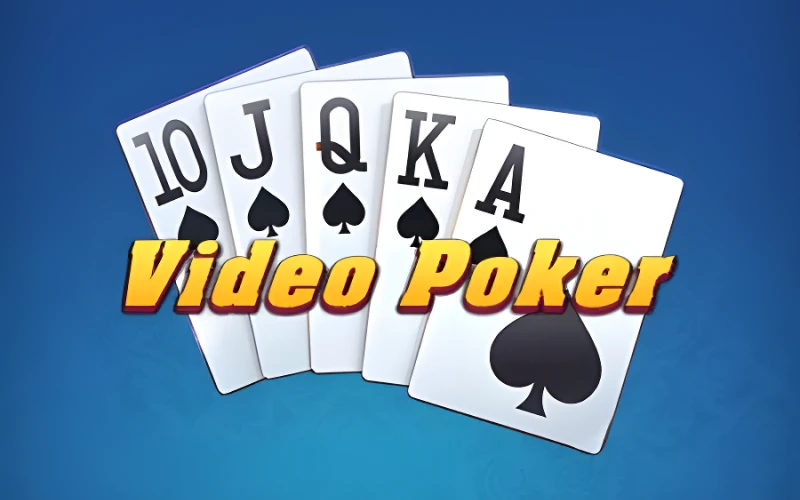 Play Video Poker game at 1Win and take the prize.