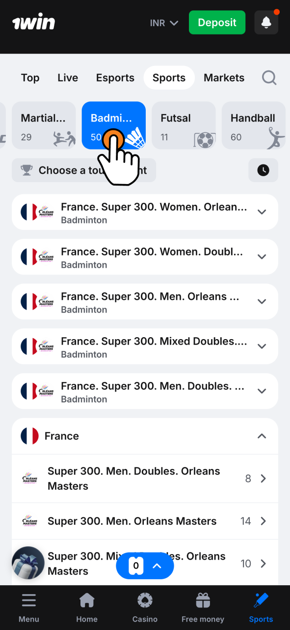 Open 1Win and explore badminton betting with quick access and beginner friendly tools.