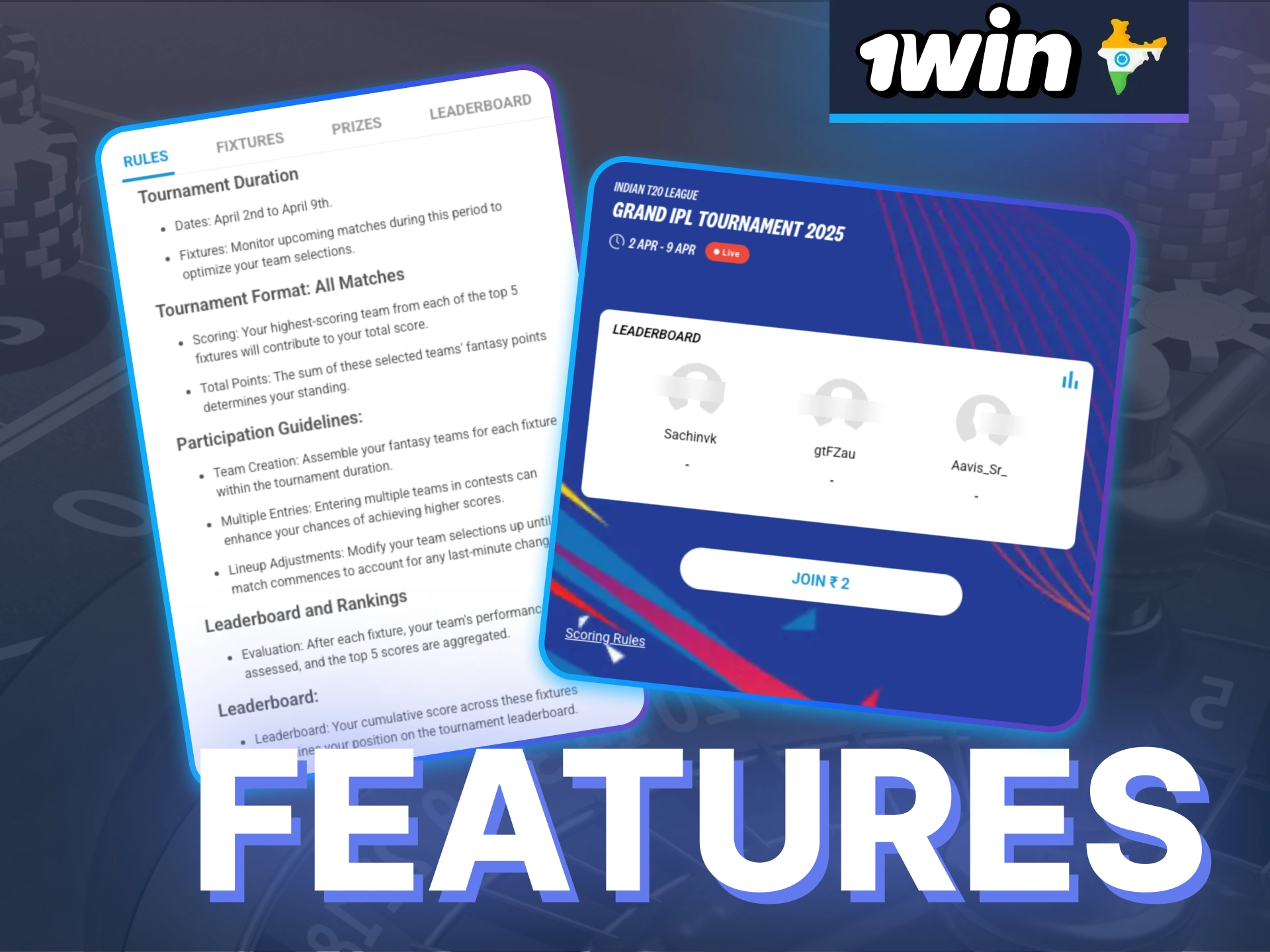 Discover fantasy sports on 1Win and build your team using real player performance for exciting competition.