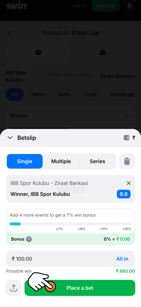 Place your bet on 1Win and confirm effortlessly with visible payouts and smooth process.
